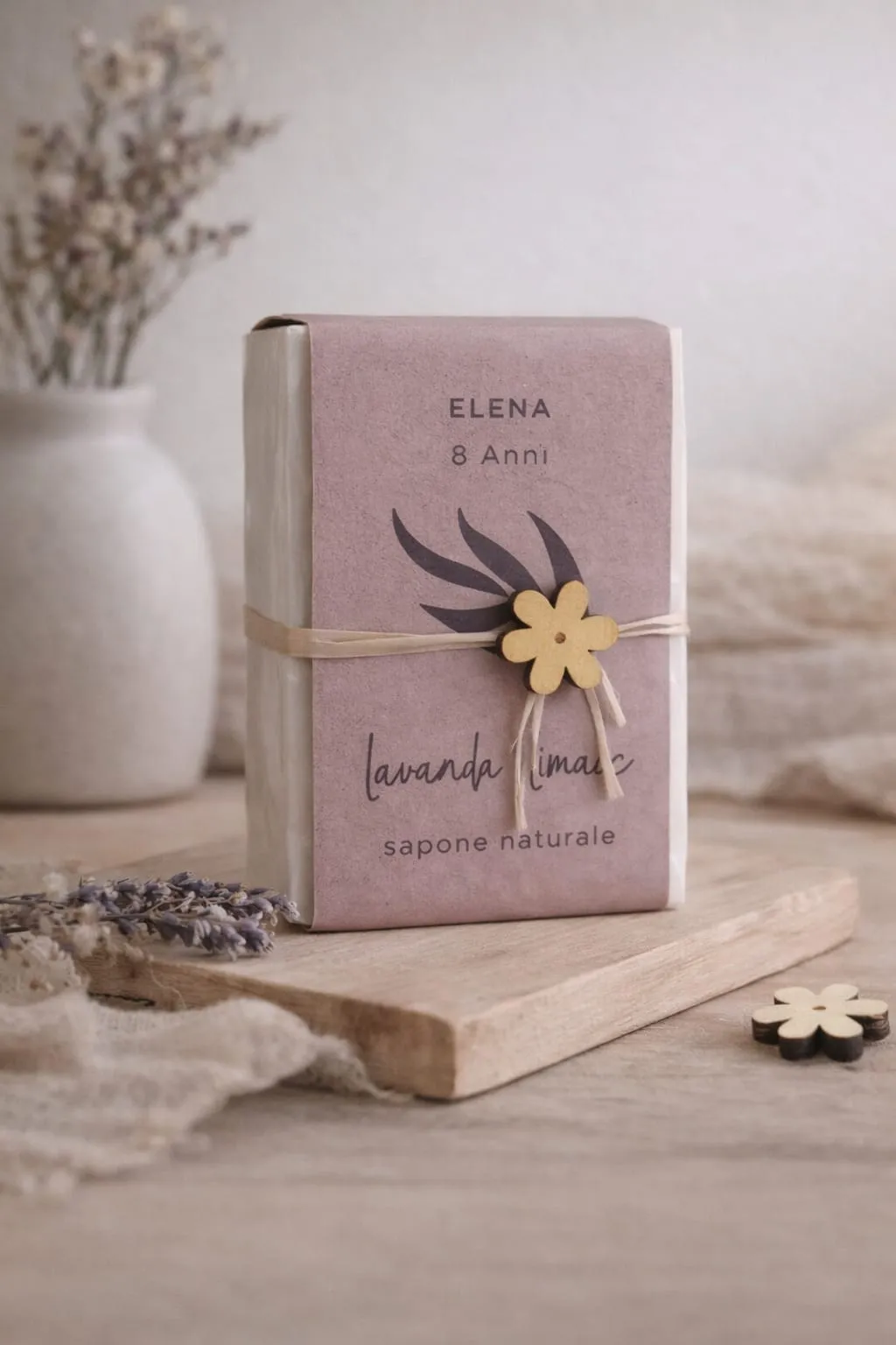 Sapone naturale per bomboniere personalizzate | Officina225