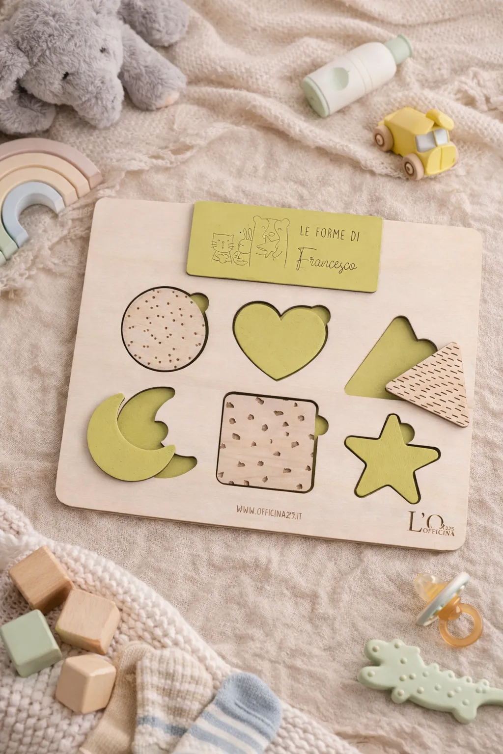Puzzle 3D In Legno 290 Pezzi - Effetto Visivo Coniglio - Gioco Da Tavolo Per Adulti E Bambini In Scatola Di Legno - Regalo Di Compleanno E Pasqua